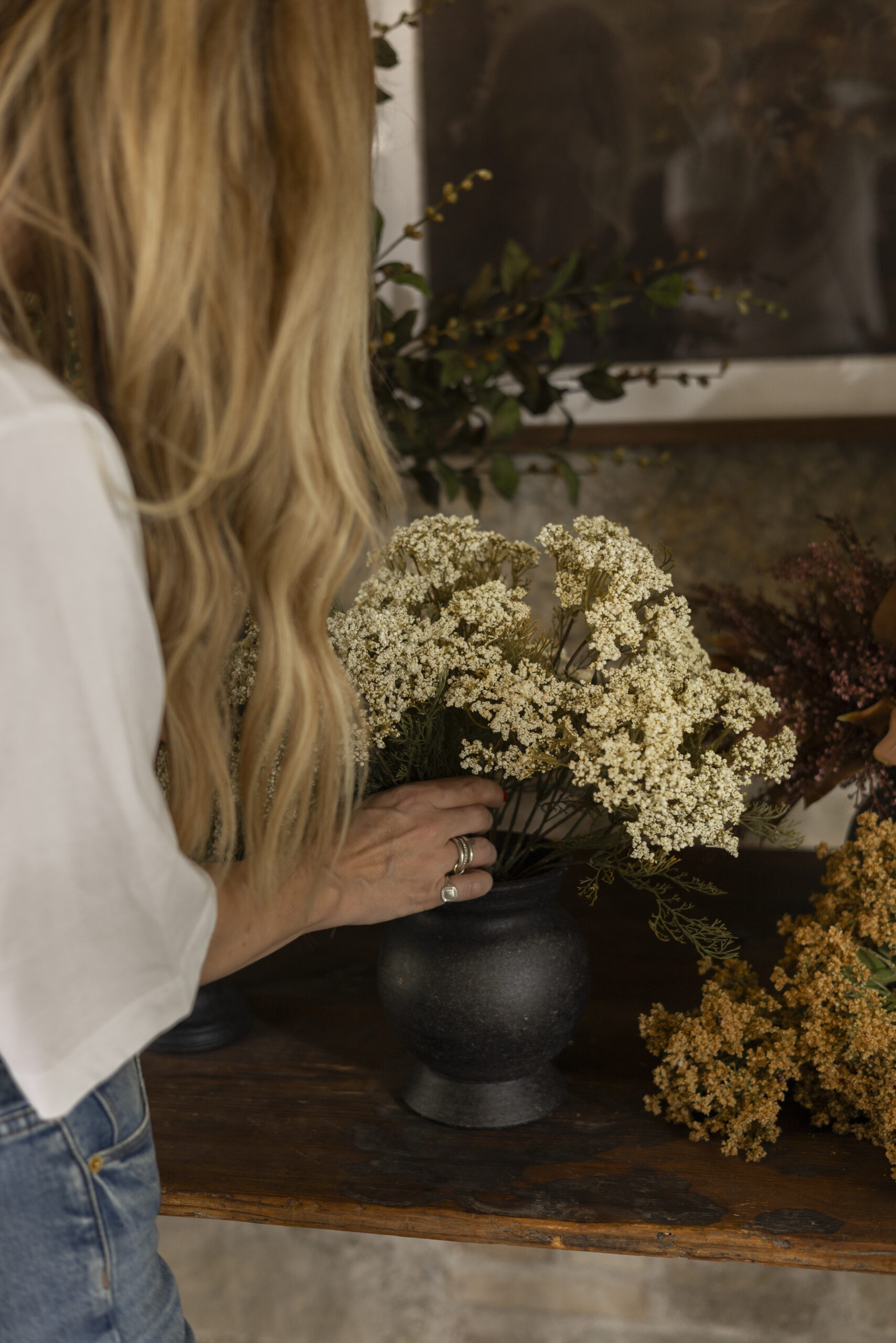 How to Style Faux Florals